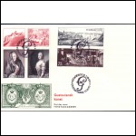 FDC 7/10 1972 Gustaviansk konst *VINJETT*