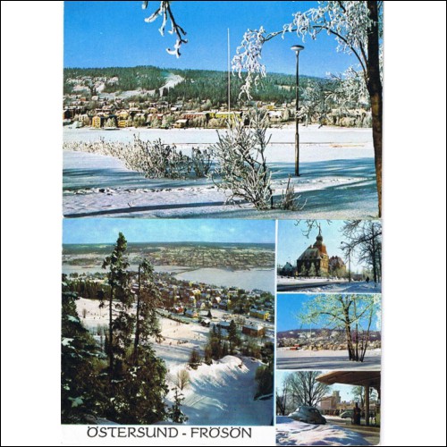 Östersund (2 kort). 