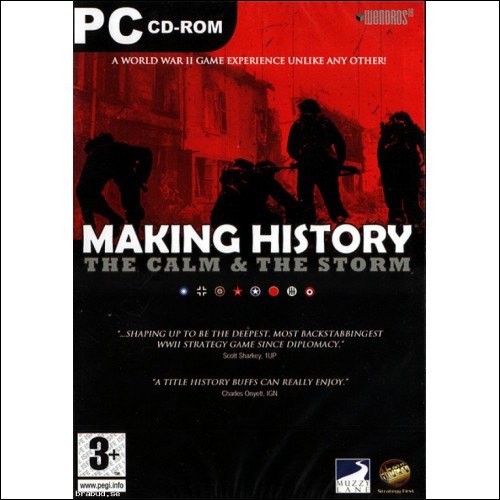 Making History: The Calm & Storm/ PC spel / NYTT inplastat