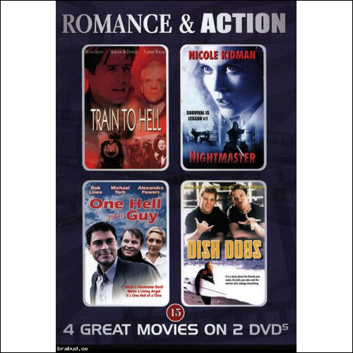 4st DVD-filmer med bl a Nicole Kidman, Hugh Grant, Rob Lowe