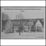 Sundsvalls Högskolas Ekonomkatalog 90-91
