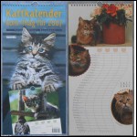 Kalender: Kattkalender kom-ihåg för 2007