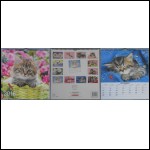 Kalender med kattungar 2016