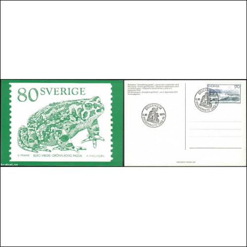Havsforskning F#1103 STOCKHOLM 6/10 1979 FD på PT-kort