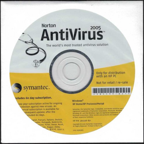Ny CD: Norton AntiVirus 2005