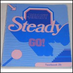 Ready Steady Go - Textbook 2b av Bo Hedberg & Phillinda Parfitt; från 80-talet