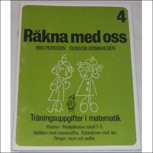 Räkna med oss 4 av Iris Persson & Gunvor Ronnheden; från 70-talet