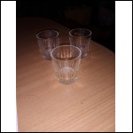 Fyra snapps glas