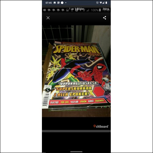 Spiderman nr 3 2009